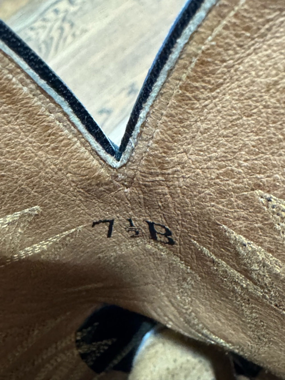 Ariat Heritage Western R Toe Black Leather Cowboy Boots Women's Style Size 7.5B - Picture 5 of 7